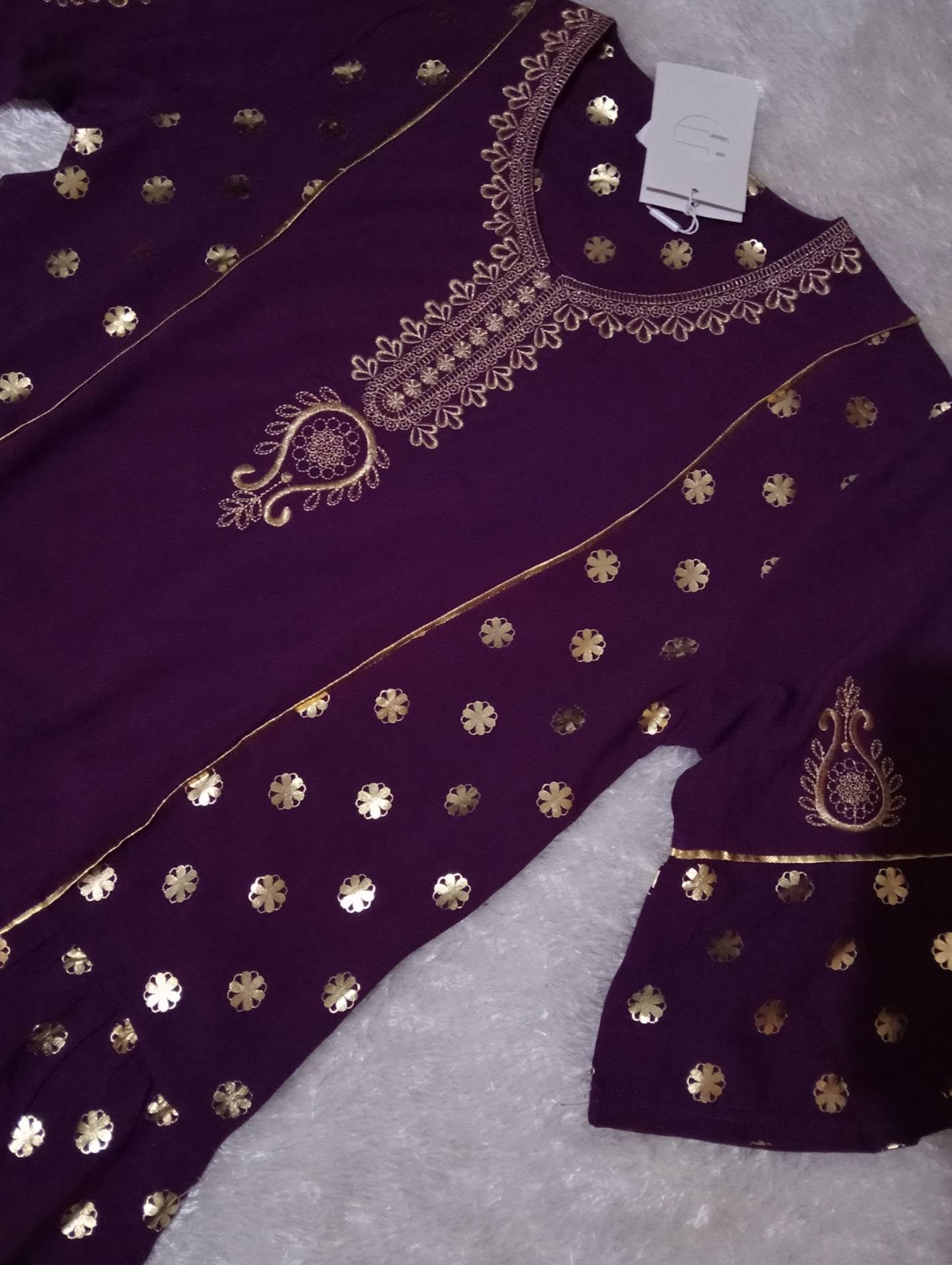 Robe Jalabiya Longue Brodée – – Image 6